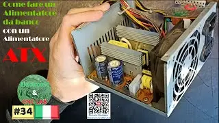 Transformation an old ATX power supply into an economical bench power supply