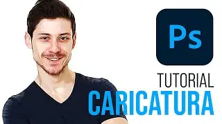 🖍️ CARICATURA fácil con FILTROS en Photoshop | Tutorial