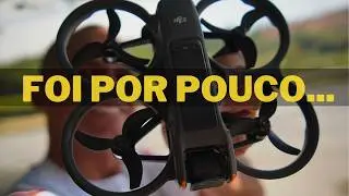 Quase Bati Meu Drone em um Fio da Rede Elétrica! Voo Exploratório