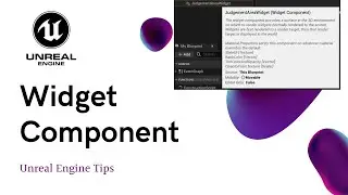 Widget Component Unreal Engine 5