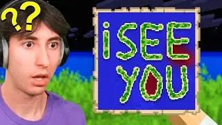Fooling my Friend who thought he was Alone in Minecraft
