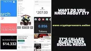 Blockchain social media tour (How to earn crypto from social media)