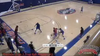 2-on-1 Trap Drill for the Basketball Full Court Press!