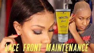 SECRETS REVEALED! LACE FRONTAL WIG MAINTENANCE AND INSTALL! NO GLUE