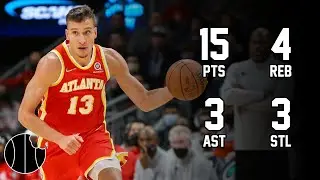 Bogdan Bogdanovic Highlights | Magic vs. Hawks | 9th Nov 2023