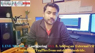 EVE-NG Lab | Permitting traffics form Outside to Inside | Adding External VM to the Eve-NG | Telnet