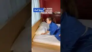 Sciatica pain relief in bed 🛏️ #shorts