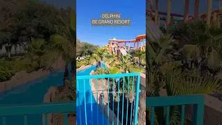 DELPHIN BE GRAND RESORT /TURKEY - huge AQUAPARK #shorts #delphinbegrand #hotel #turkey #aquapark