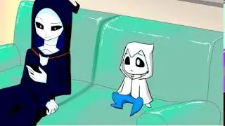 BABY GOTH say hi (little animation)