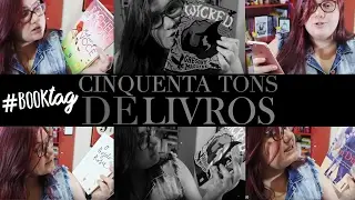 50 TONS DE LIVROS (Book Tag Original) | Garota Agridoce