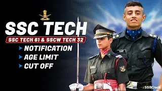 SSC Tech 61 & SSCW Tech 32 Notification OTA Chennai Indian Army