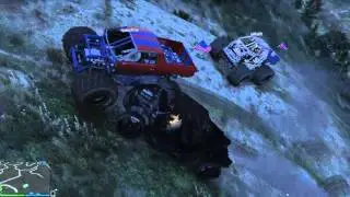 GTA 5 /  2 Monster truck Vs Truck PC