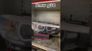 Bmw g30 установка bi led линз #ремонтфар #aozoom #автосвет #автоэлектрик #bmw #bmwg30 #automobile