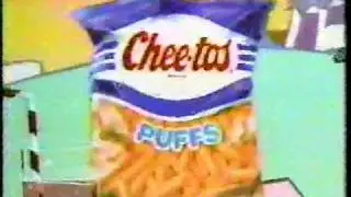 Chester Cheetah Cheetos Puffs Commerical 1989