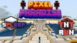 Новый оффициальный сервер Майнкрафт! // PixelParadise // Обзор на сервер