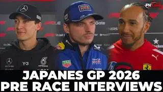 F1 Drivers Pre Race Interviews Conference | Japanese Grand Prix 2026