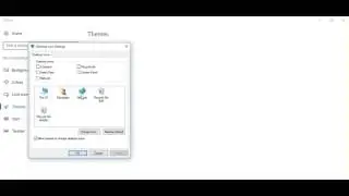 How to enable desktop icon in windows 10, windows 8, windows 7, Desktop icons not showing windows 10