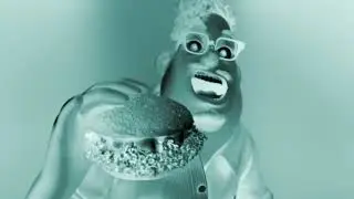 Grubhub ad  but it is x-rayed and bass boosted