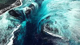 УДИВИТЕЛЬНЫЕ ПОДВОДНЫЕ ВОДОПАДЫ!