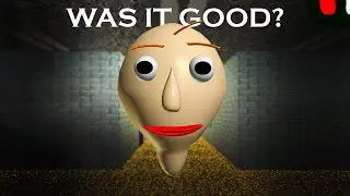 This game was (NOT*) scary (Baldi's Basics in Education and Learning)