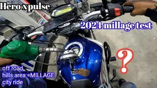 Hero xpulse millage test with GoPro 10 what a millage! You don't believe this. gajab ki mileage bhai