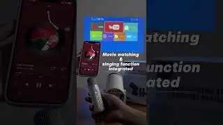 hy300 projector source factory new model—Hy300KTV#hy300 #projector #ktv #singing #movie #smartphone