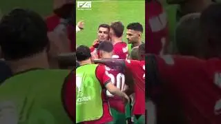 Ronaldo teammates protecting him | Ronaldo comforted by teammates #ronaldo #teammates #euro2024