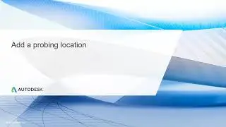 Multi Axis CNC Toolpath Lesson 8.3 - Add a probing location
