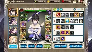 [King's Raid] "No FFrey! No S2 Immunity Perks Xerah!" (Flow 9)