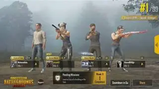 Pubg Mobile | Random squad | From noob to pro | plat 4