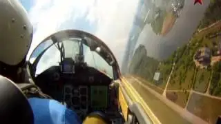 Высший пилотаж МиГ 29ОВТ  Съемки с камер GoPro
