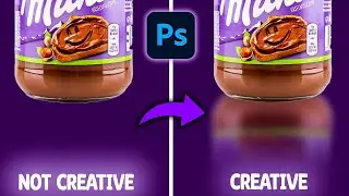 How to make reflection in Adobe Photoshop Tutorial Graphic Design
