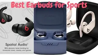 TOP 10 BEST EARBUDS FOR WORKING OUT | TOP SPORT/ACTIVE EARBUDS 2022 WITH LINKS | TECH REVIEW