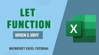 🔮 Simplify Formulas with the New LET Function in Excel 🚀 Boost Productivity.