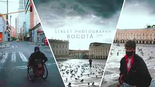 FOTOGRAFÍA CALLEJERA  EN BICI (POV) l BOGOTÁ zona centro, días de pandemia