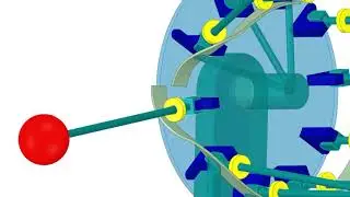 Gravity Motor No. 4 in SpaceClaim Momentum