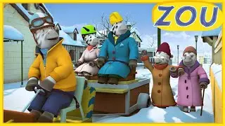 Zou in English 🌨 ZOU'S SKI RUN ☃️ Cartoons for kids
