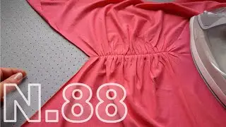 Sew-along Rouched Knit Top  - Sewing Pattern N.88