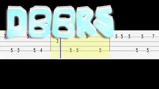 DOORS FLOOR 2 OST - Final Hide (Easy Ukulele Tabs Tutorial)