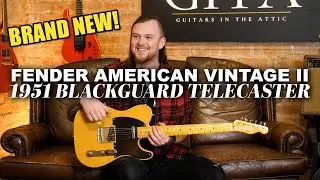 Fender American Vintage II - 1951 Blackguard Telecaster Demonstration | Guitars In The Attic