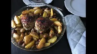 Ленивый обед | Курица с тимьяном и осенний гарнир