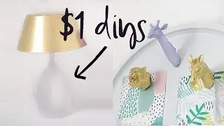Dollar Tree DIY Room Decor | Home Decor on a Budget | 2017