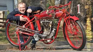 OldtimerbazaR ~ Indian Little Twin 1916 część 1 - opowiada Piotr Kawałek