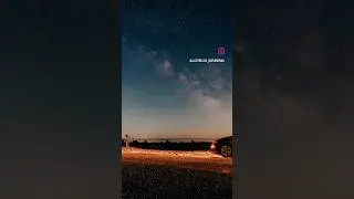Nature's Fast Motion Symphony under the Celestial Canopy #StargazingMagic #shorts