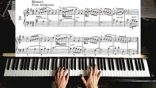 Bach - Minuet In G Major [ Piano Tutorial ]