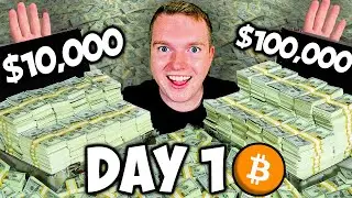 $10,000 TO $100,000 CRYPTO CHALLENGE DAY 1
