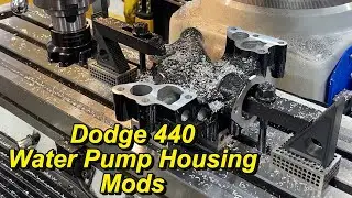 Mopar Water Pump Housing - Machining .240