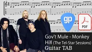 Gov't Mule - Monkey Hill (The Tel-Star Sessions) Guitar Tabs [TABS]