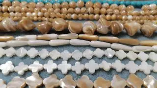 THERE ARE NEVER TOO MANY BEADS. MOTHER OF PEARL. ALIEXPRESS. PART 1.