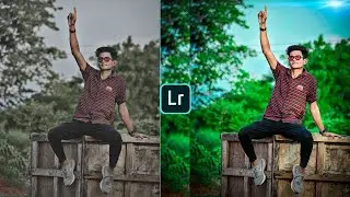 Blue And Green Tone Lightroom Photo Editing || Professional Photo Editing Tutorial || LSEDITZ